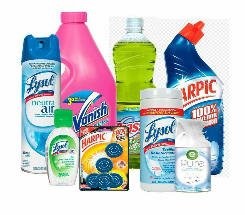 Surface cleaners & Disinfectants